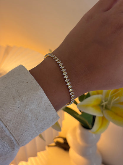 Maria tennis bracelet
