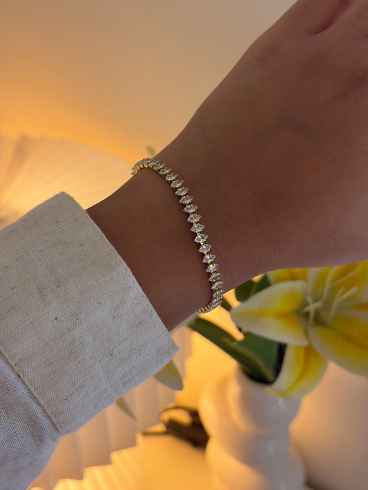 Maria tennis bracelet