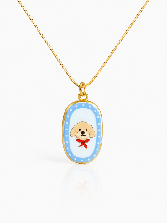Puppy glow neckpiece