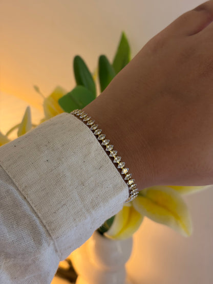 Maria tennis bracelet