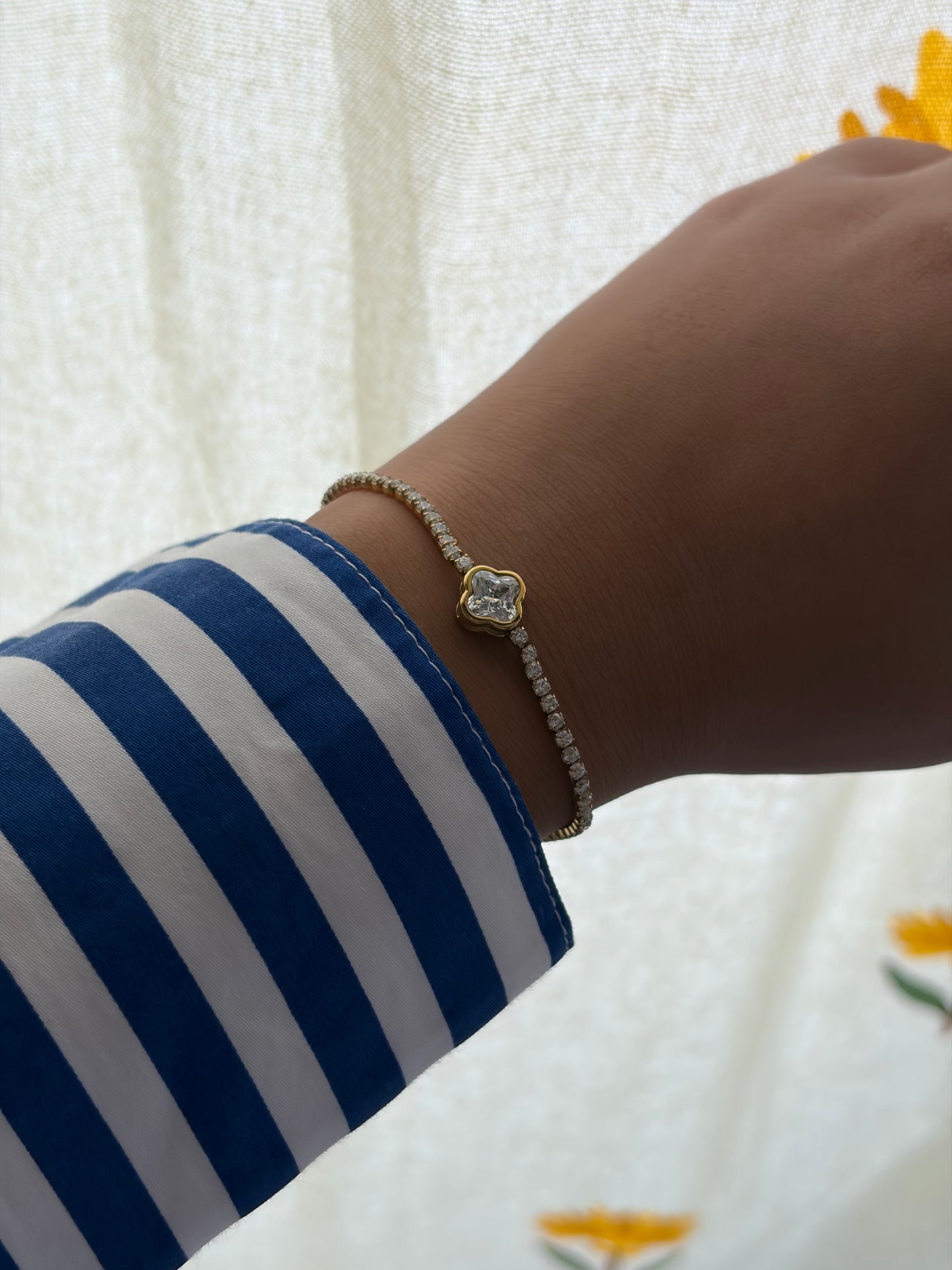 Liana tennis bracelet
