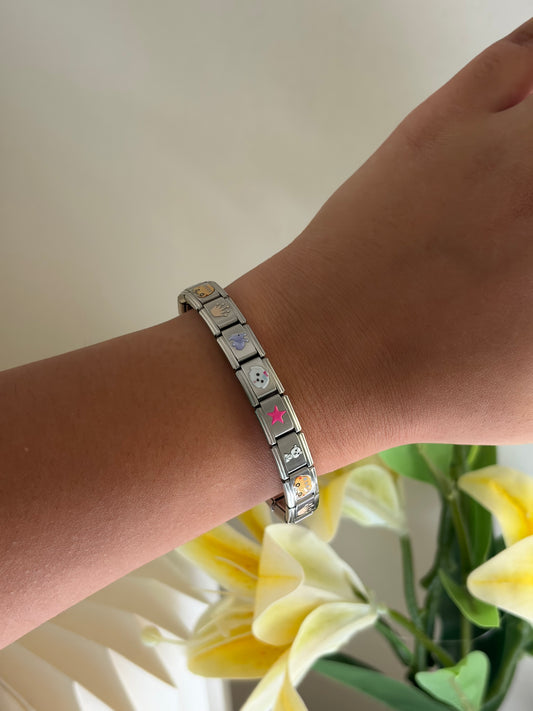 Jr Italian charm bracelet