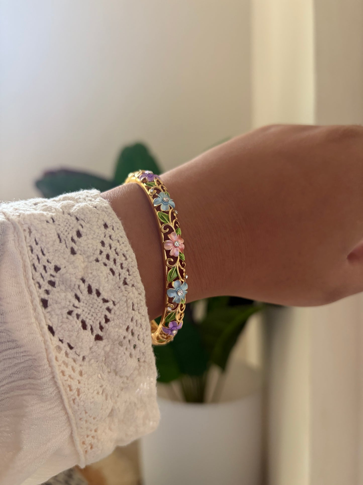 Lia botanical bracelet