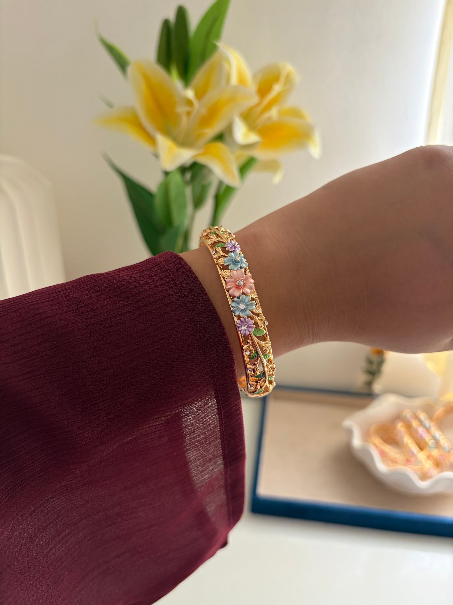 Percy botanical bracelet