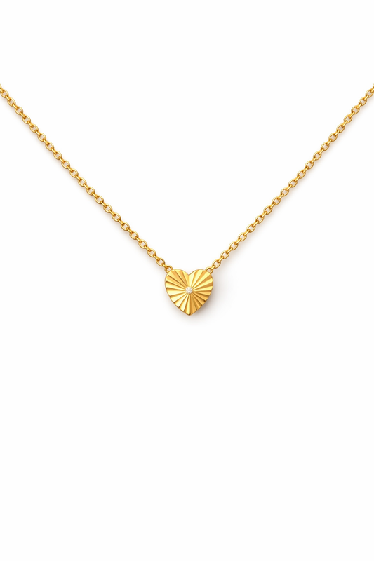 Zi heart necklace
