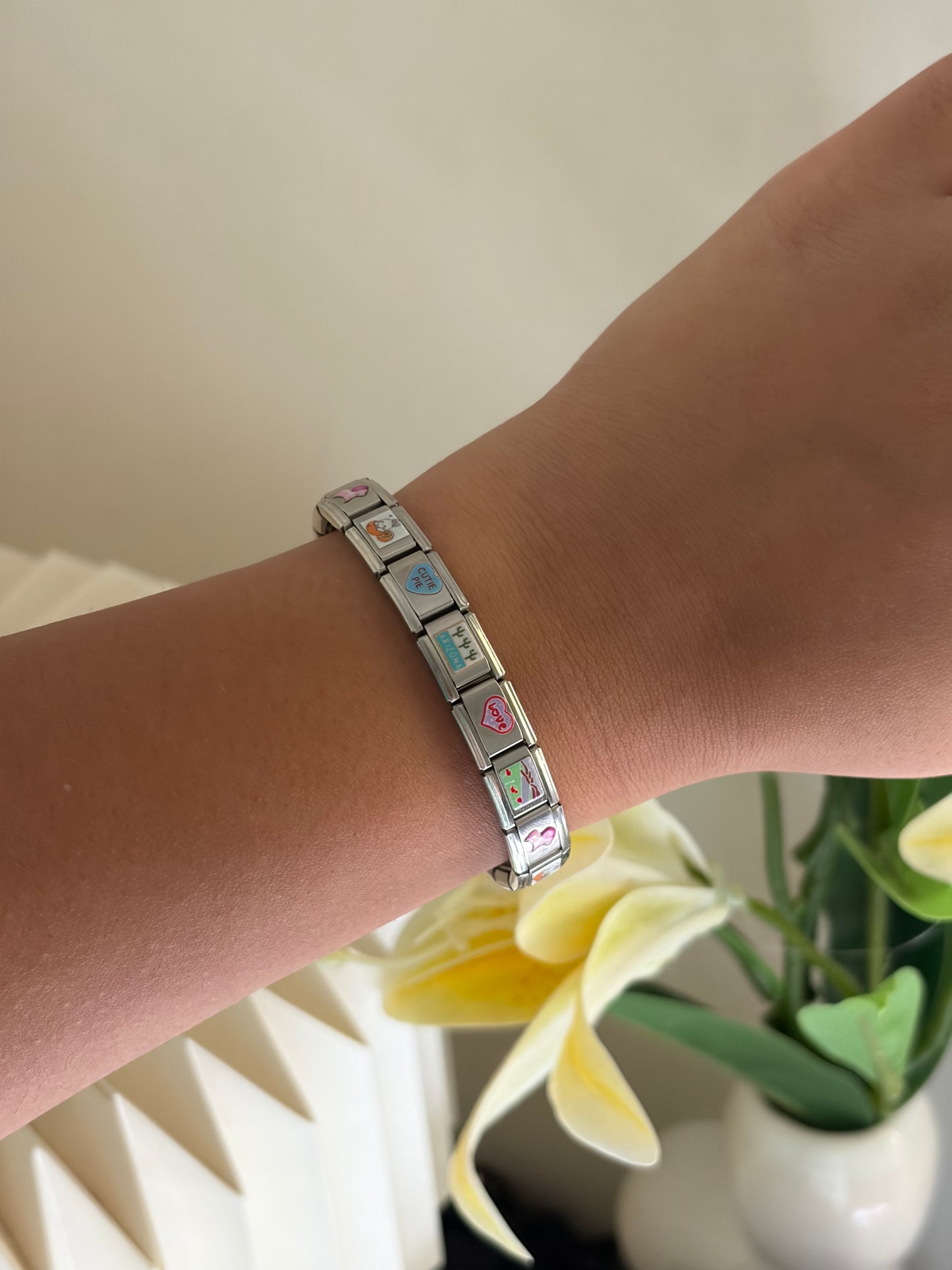 The uni Italian charm bracelet