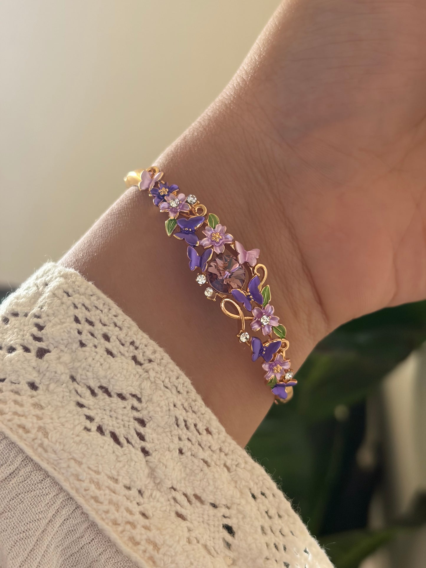 Meya botanical bracelet