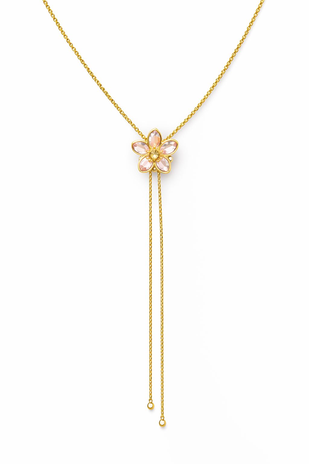 Eli tie up necklace