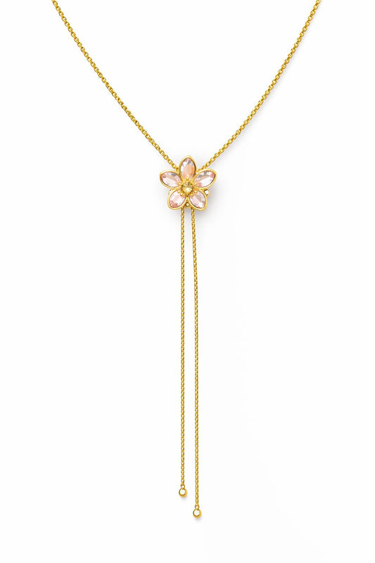 Eli tie up necklace