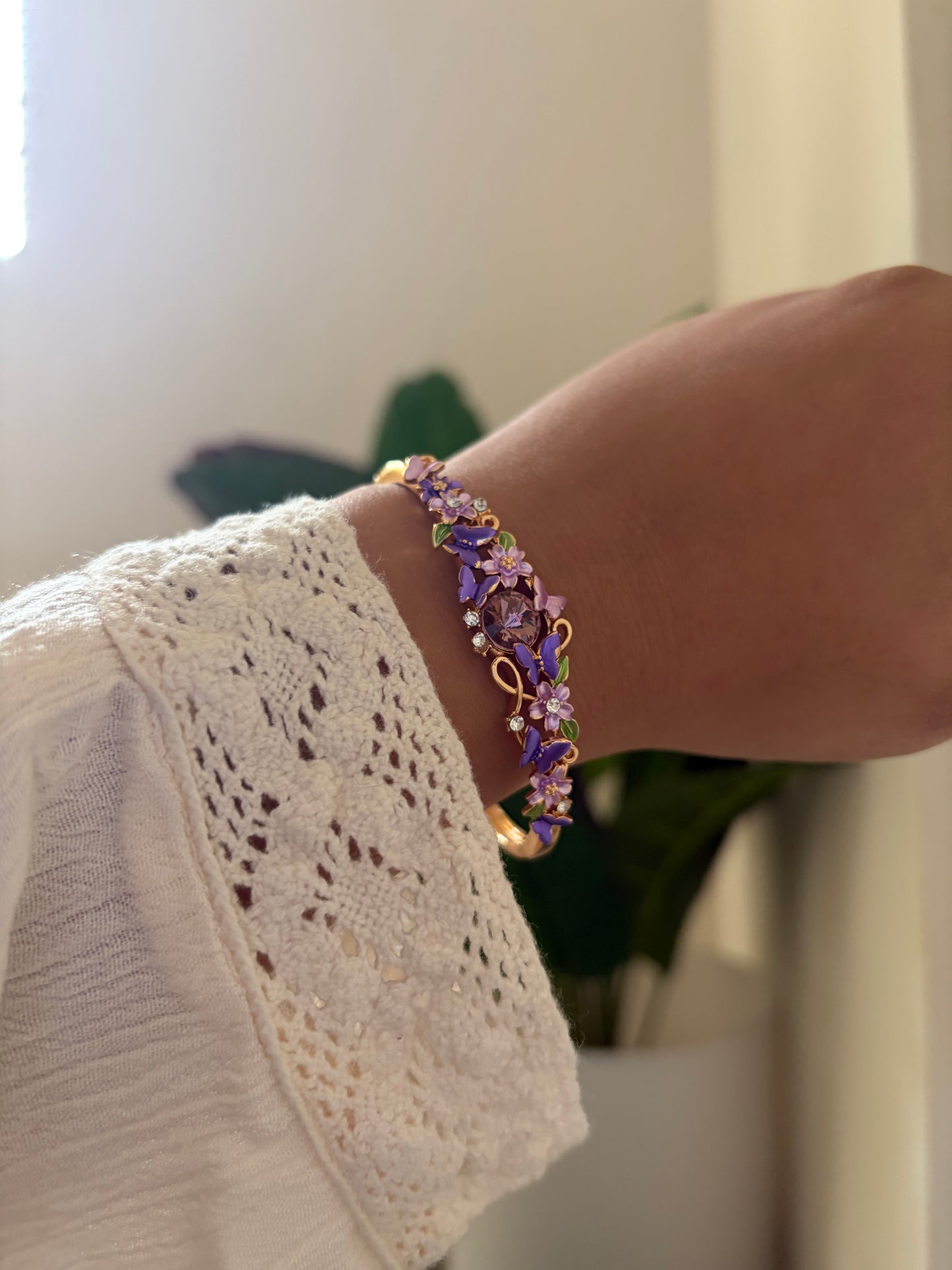 Meya botanical bracelet