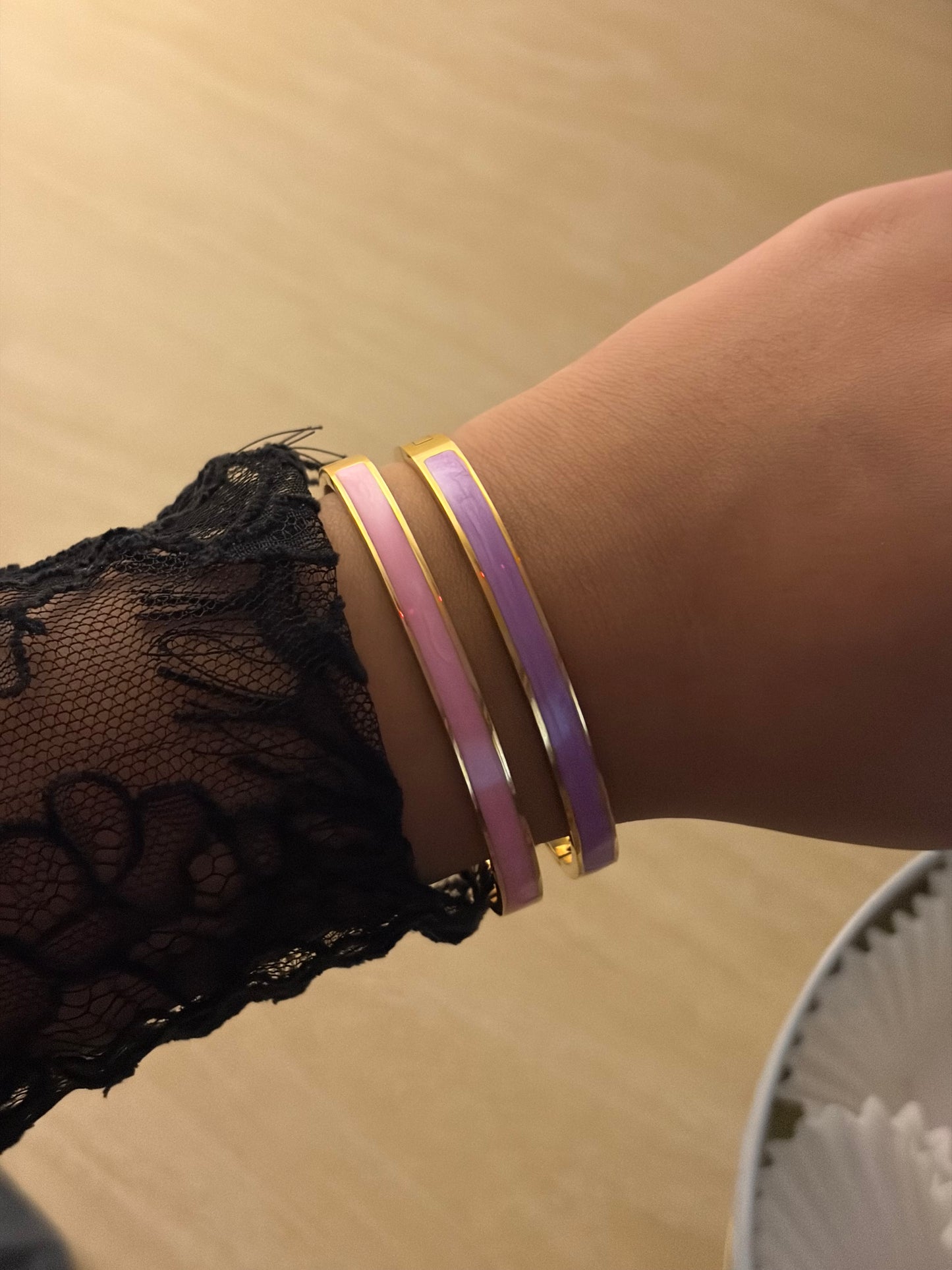 Elora enamel bracelet