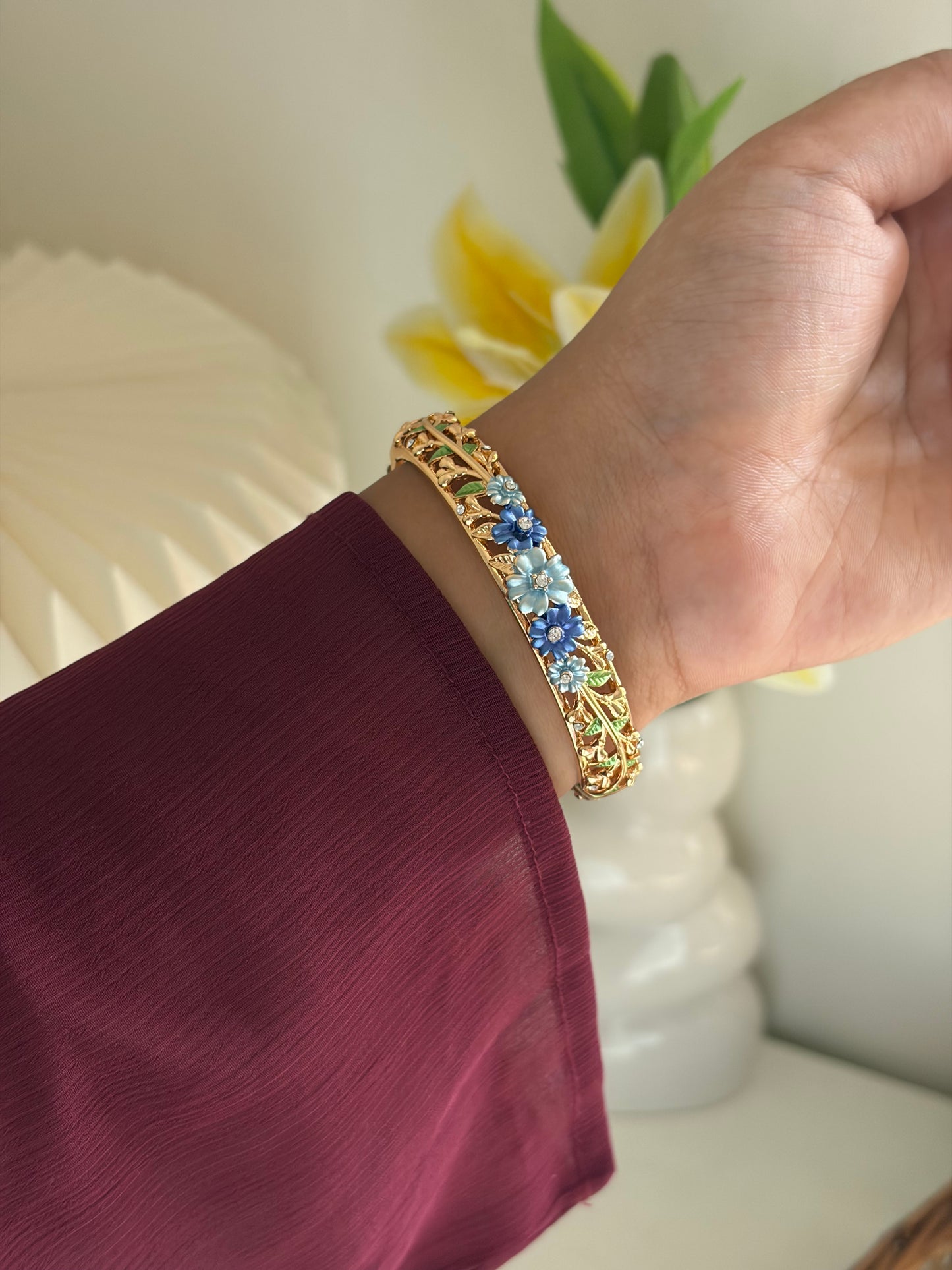 Bloom botanical bracelet