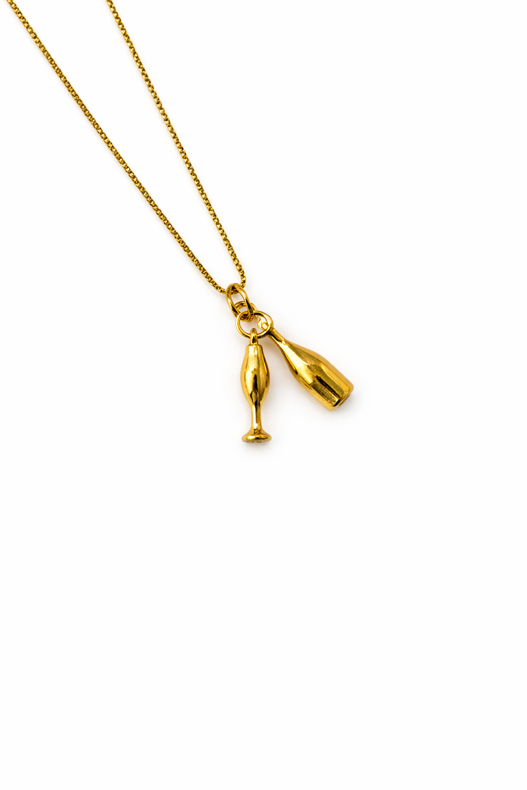 champagne neckpiece