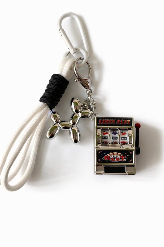 Try Your Luck poodle Bag Charm