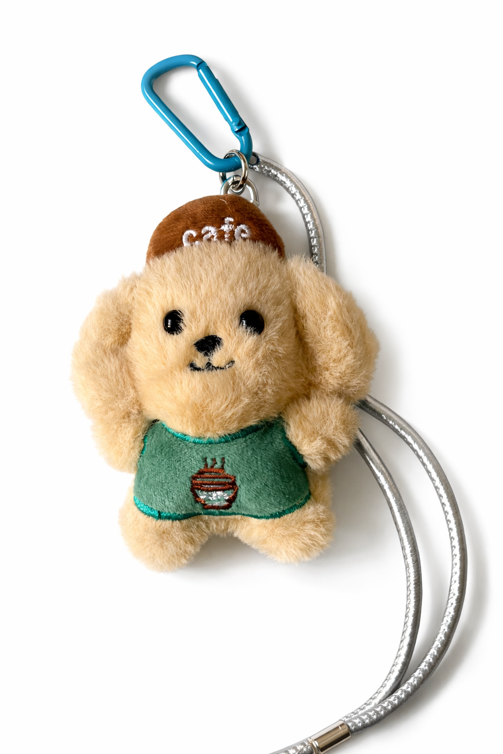 Cafe Fluffy Dog Bagcharm