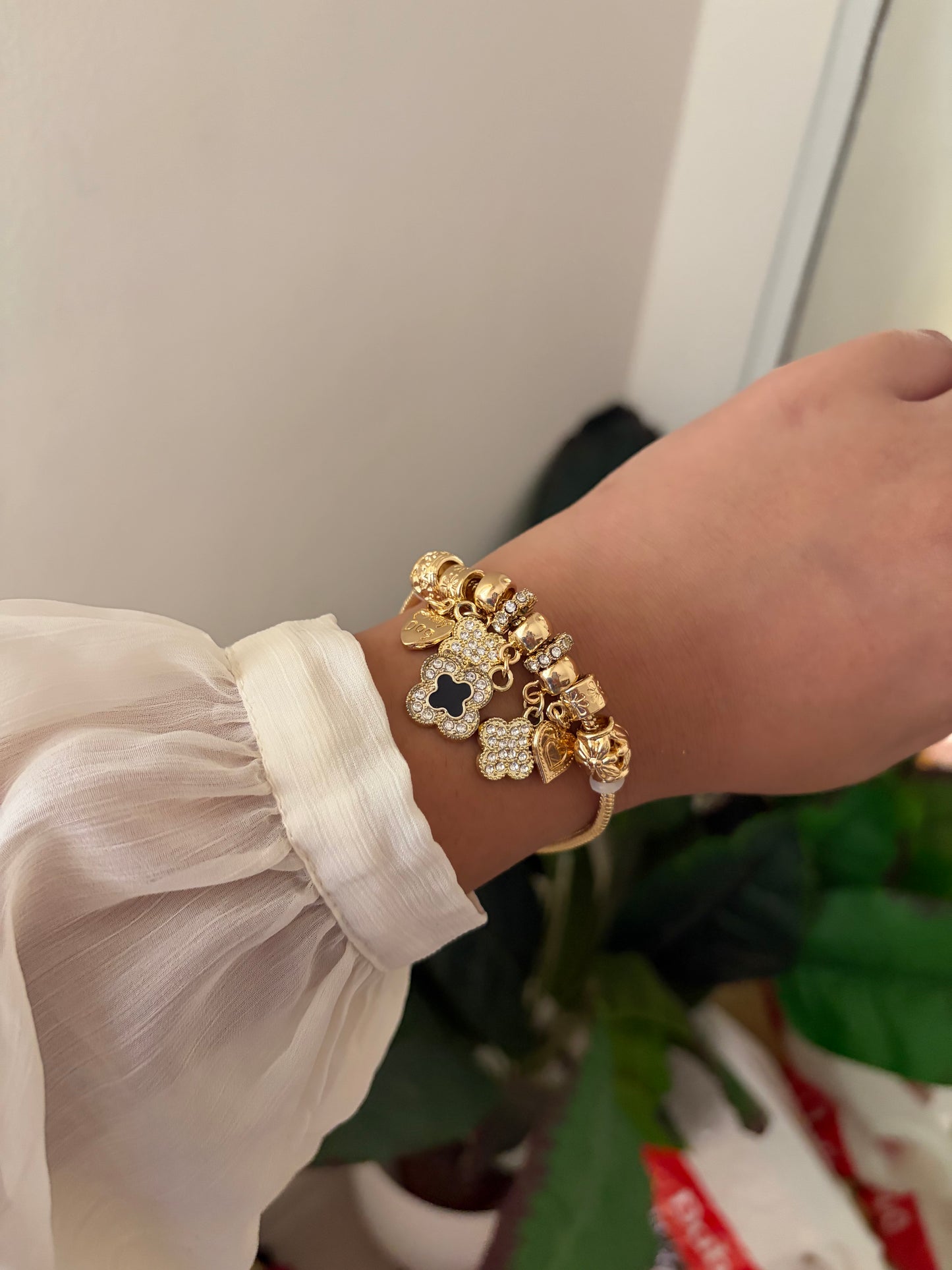 Clover pandora bracelet