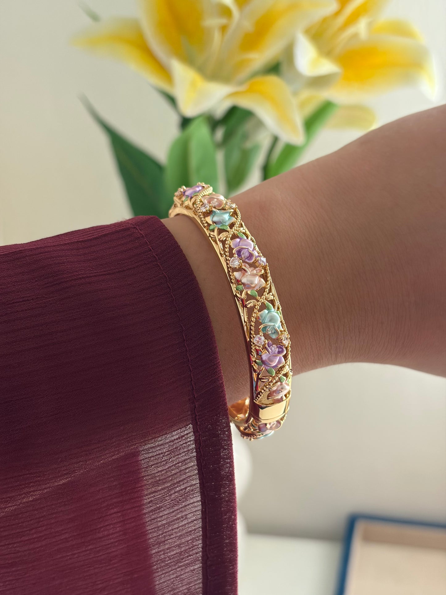 Sia botanical bracelet