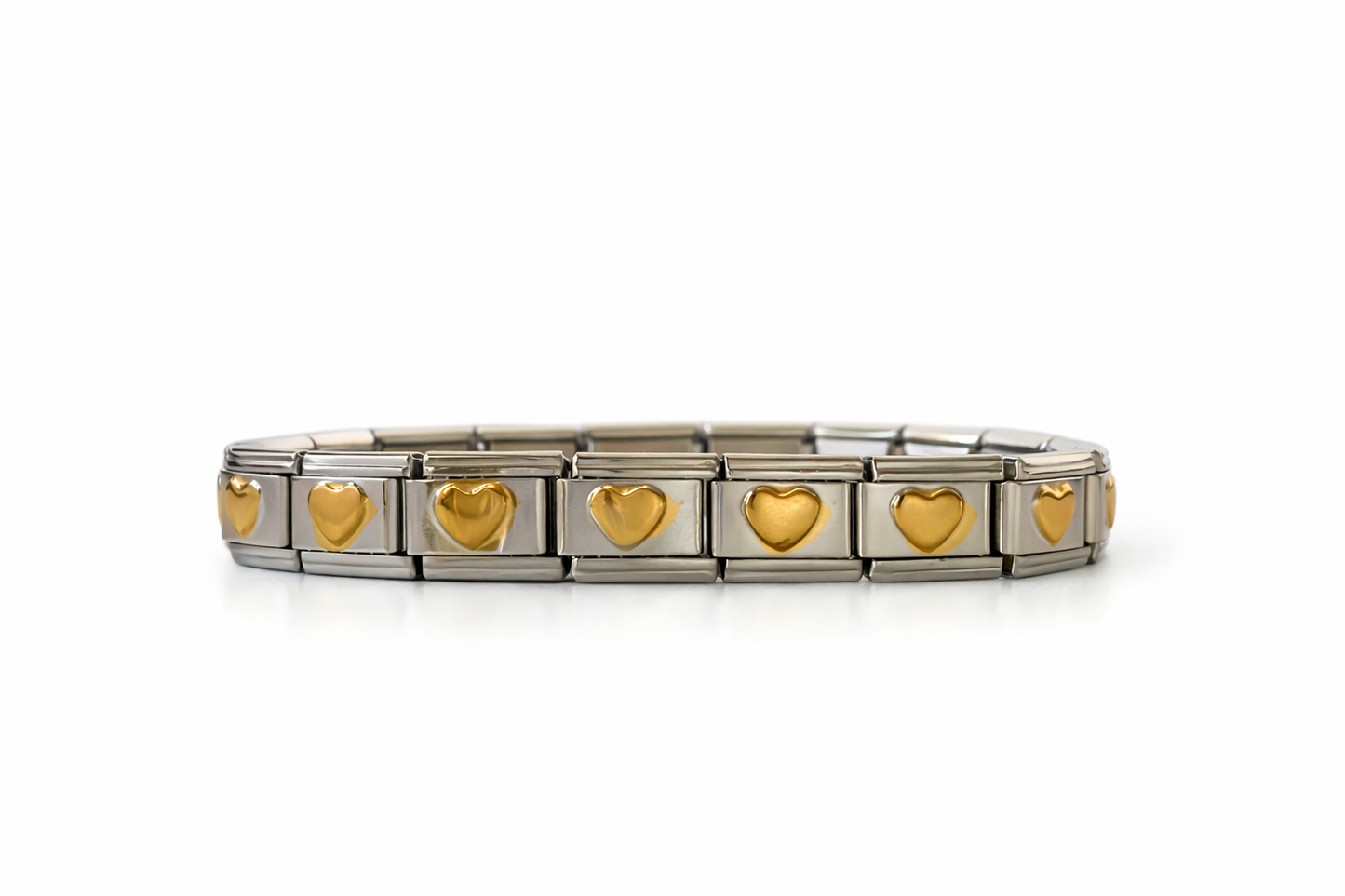Statement heart bracelet