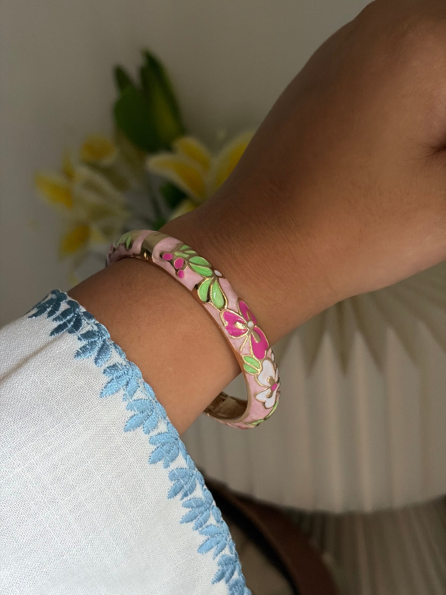 Kasata enamel bangle