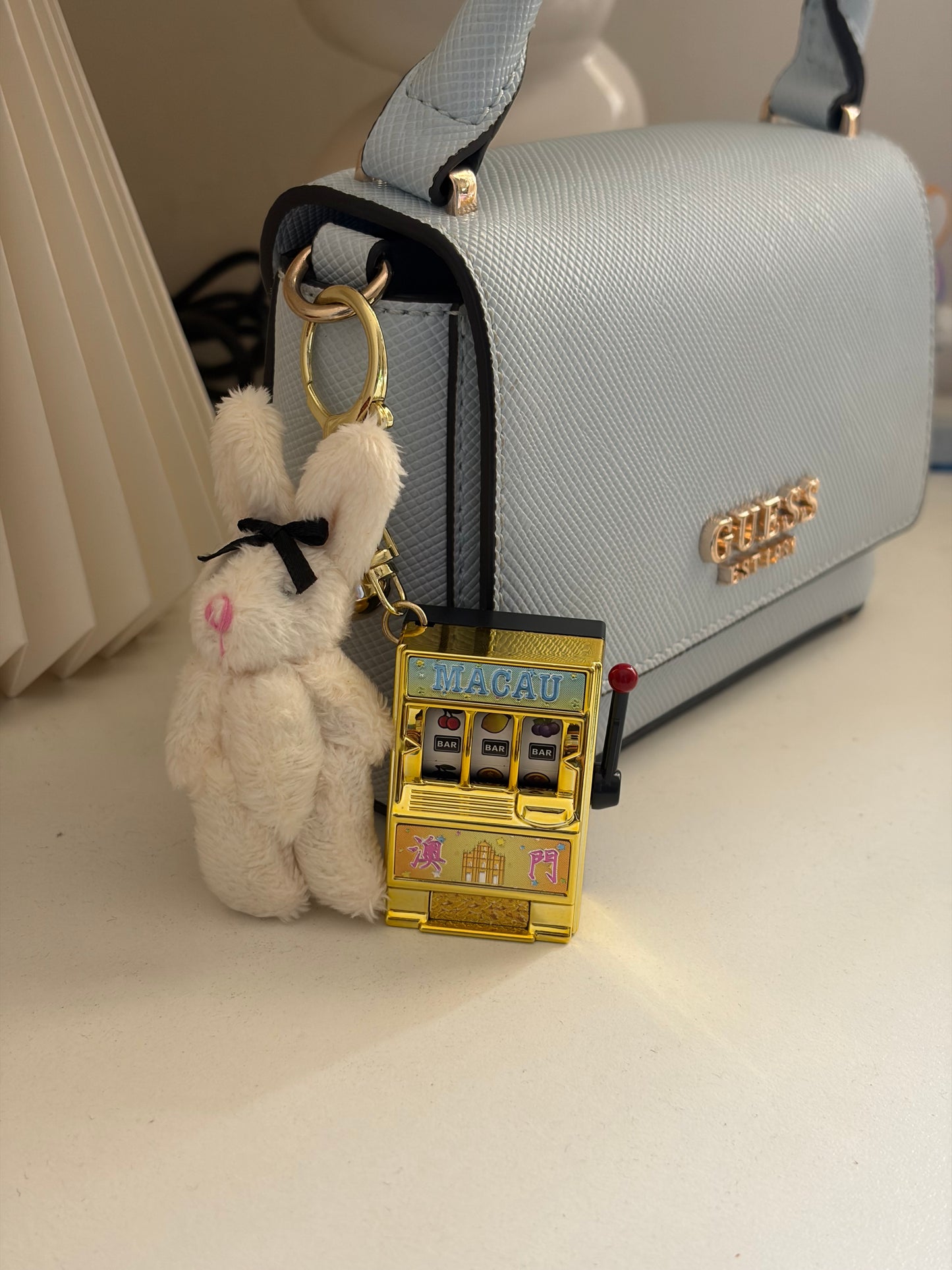 Teddy gamble (working console ) bag charm