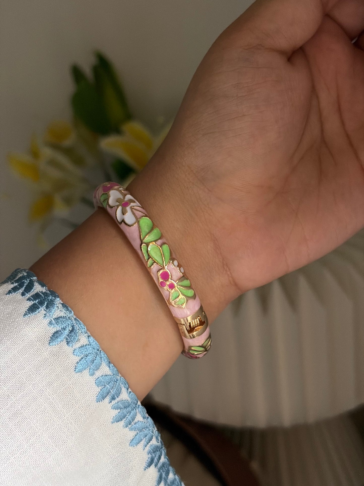 Kasata enamel bangle