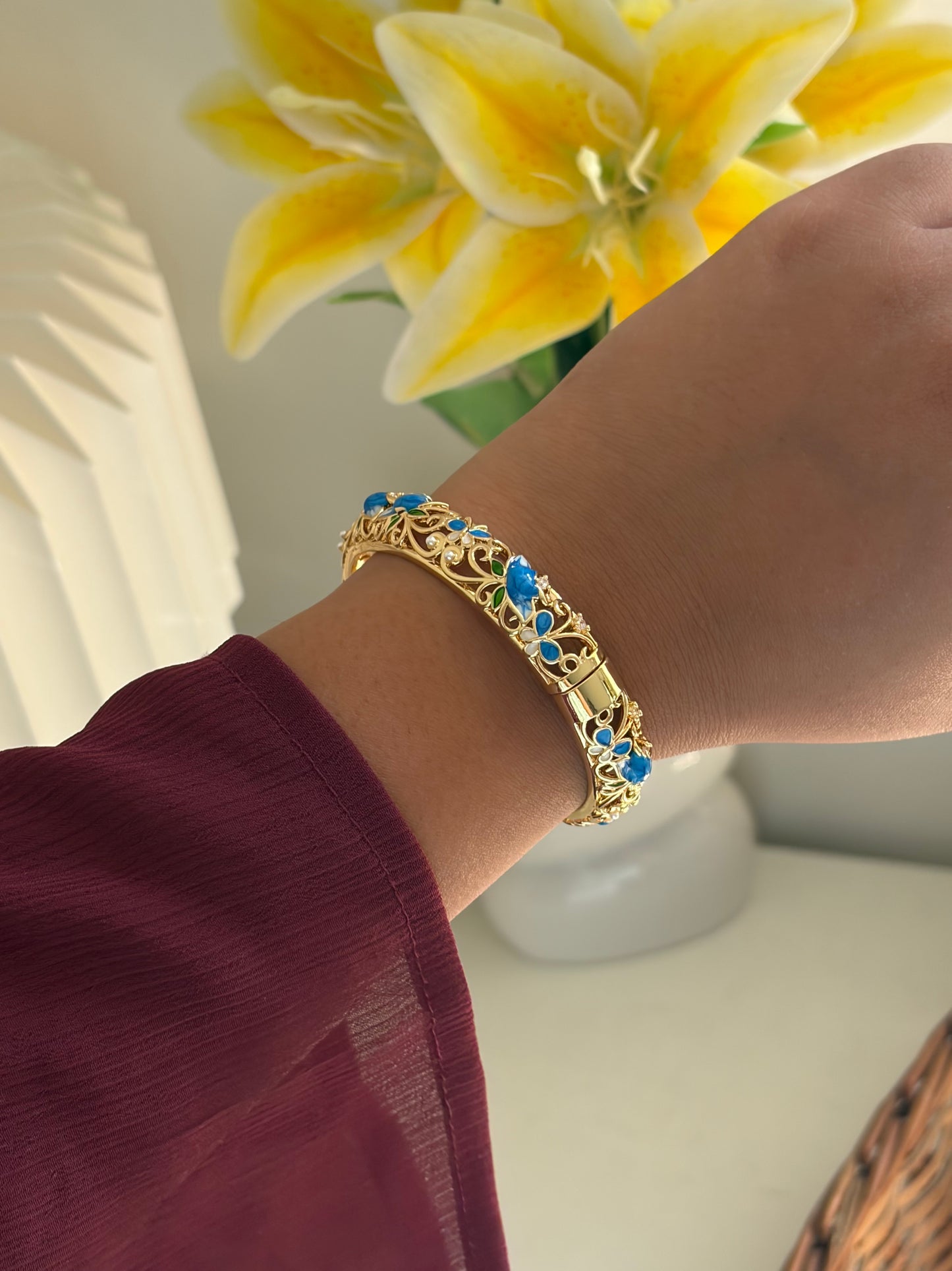 Nora botanical bracelet