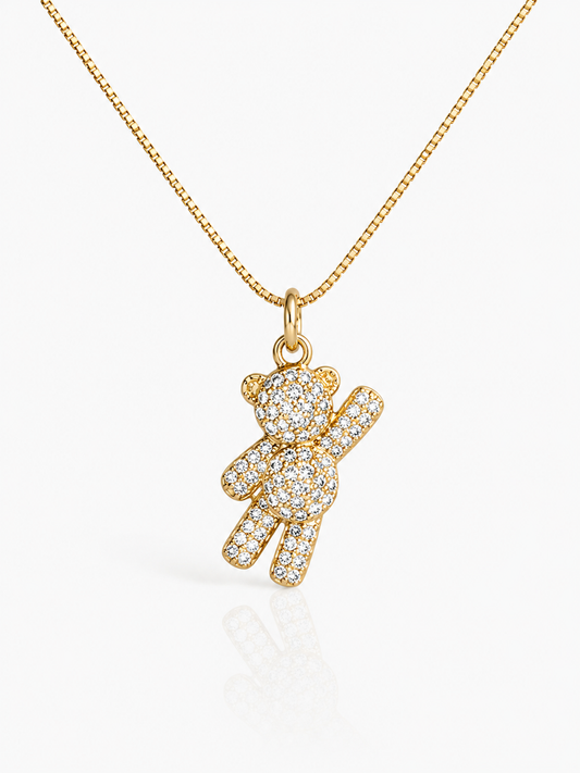 Honey teddy neckpiece