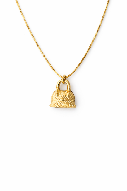 Bag it girl neckpiece