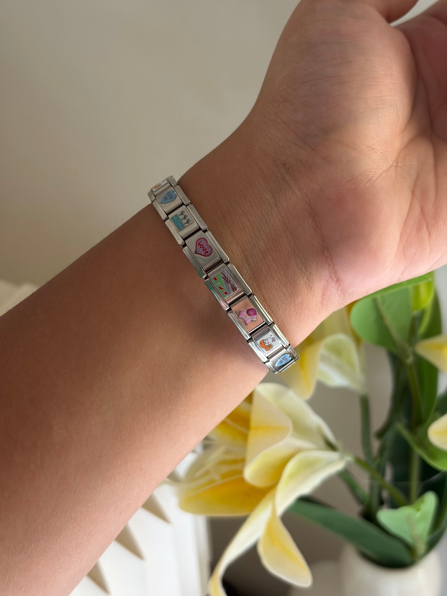 The uni Italian charm bracelet