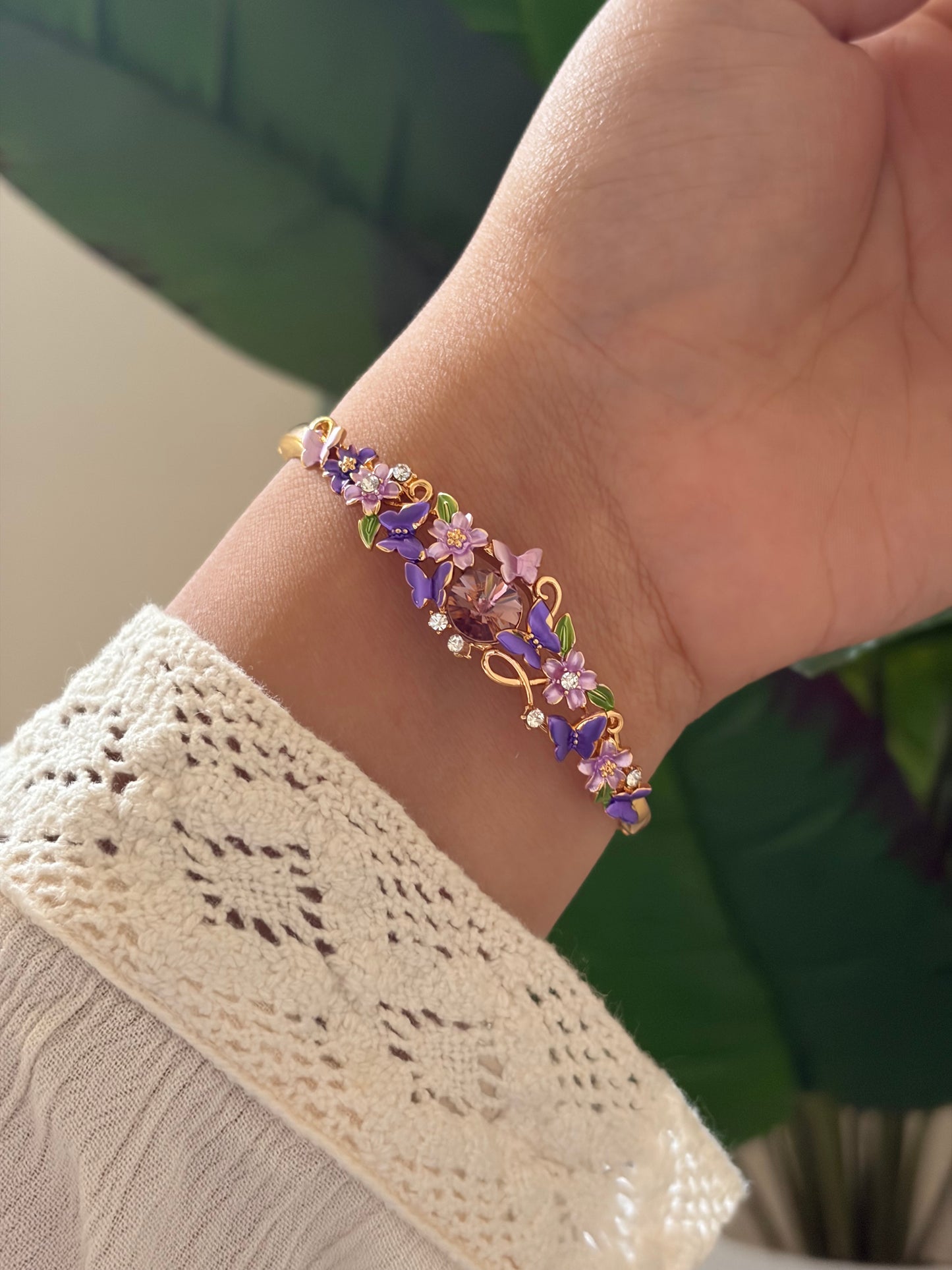 Meya botanical bracelet