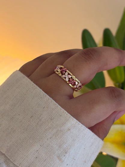 Fern botanical ring