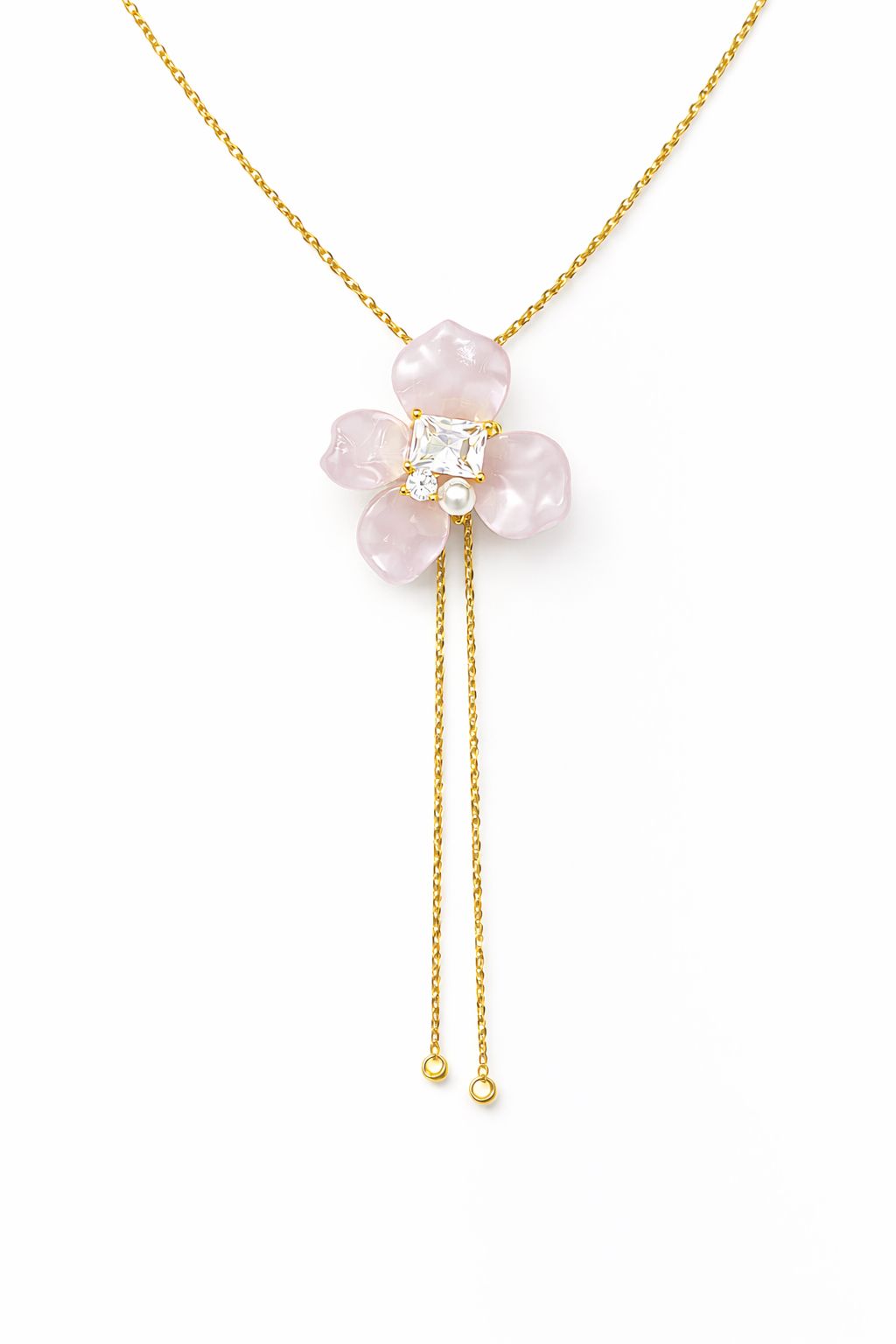 Emma tie up necklace
