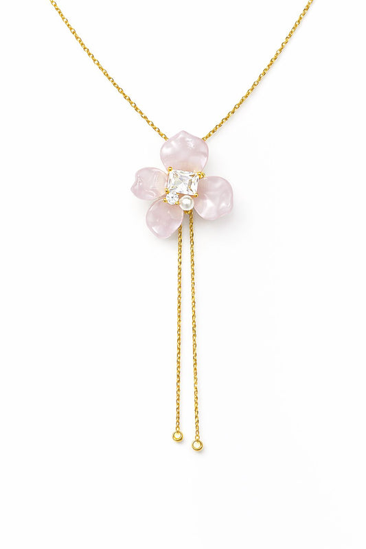 Emma tie up necklace