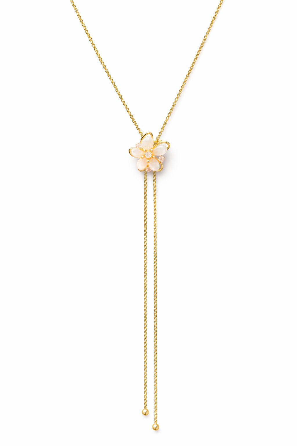 Gia tie up necklace