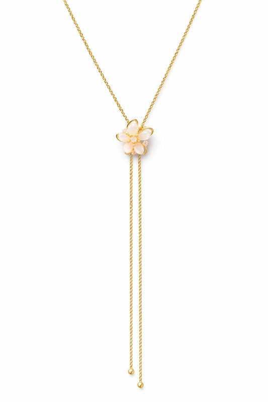 Gia tie up necklace