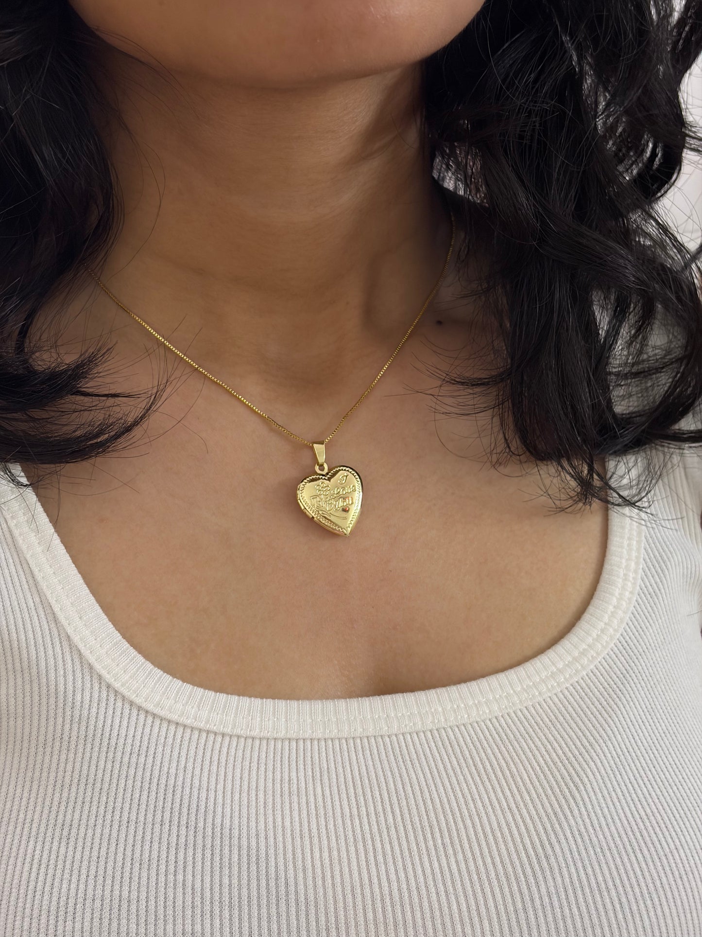 Openablle Heart Locket
