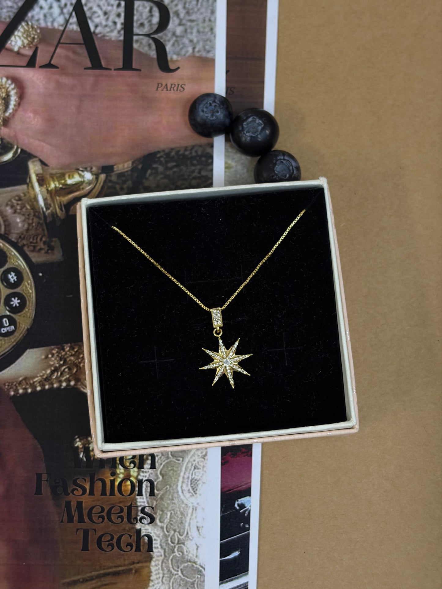 Iced Star Neckpiece