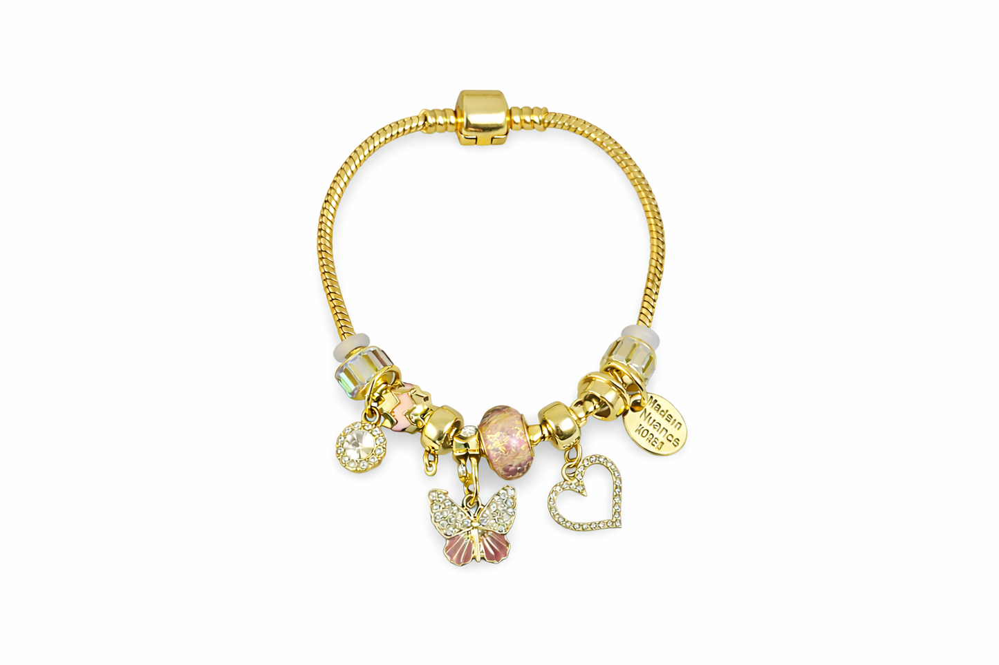 Pink pandora butterfly