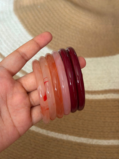 Crimson candy stack