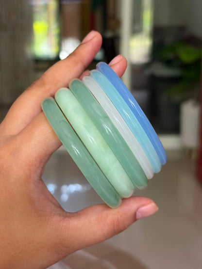 matcha jelly bangles