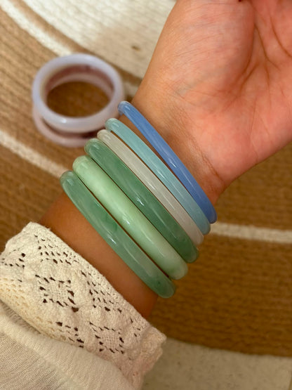 matcha jelly bangles