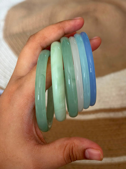 matcha jelly bangles