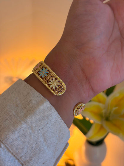 Riley botanical bangle