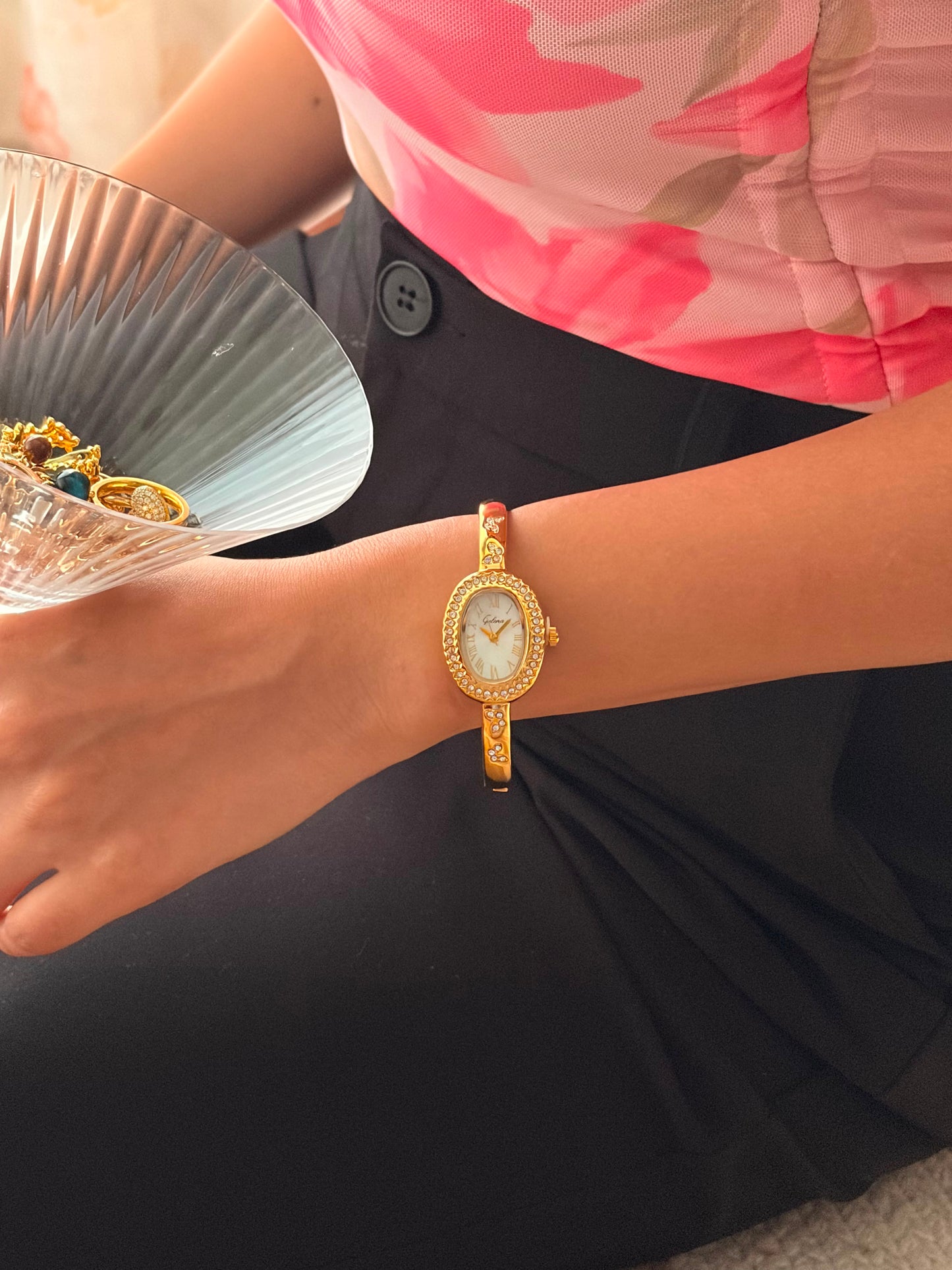 Lia Bezel Watch