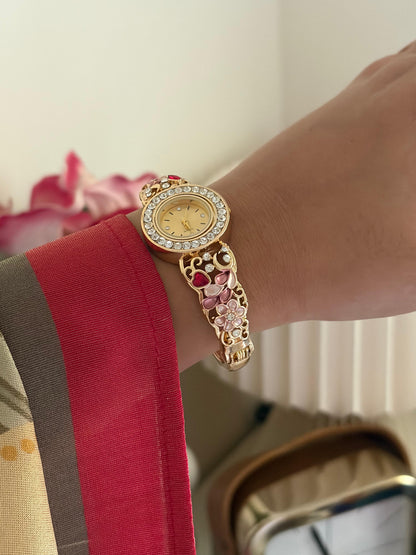 Pomegranate Botanical Watch