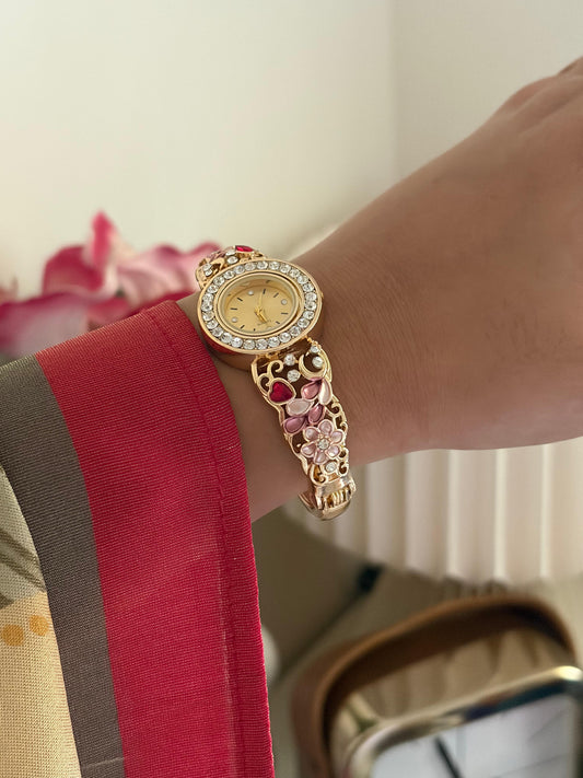 Pomegranate Botanical Watch