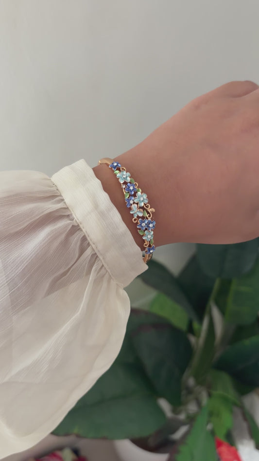 Bloom botanical bracelet